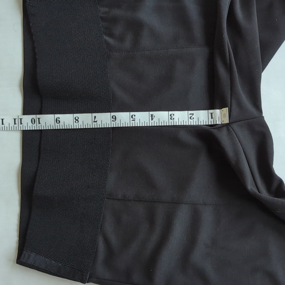 Zac & Rachel Front Seam Tummy Control Pants MEDIUM Black - Picture 11 of 12